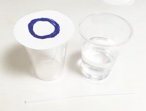 ペーパークロマトグラフィでにじみ絵のやり方