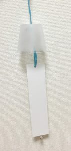 風鈴の形が完成