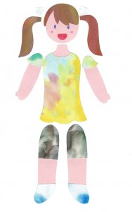 紙人形の服の作り方