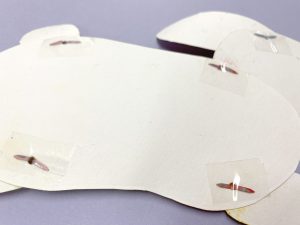 （割りピンの裏面）動く紙人形〜動物〜