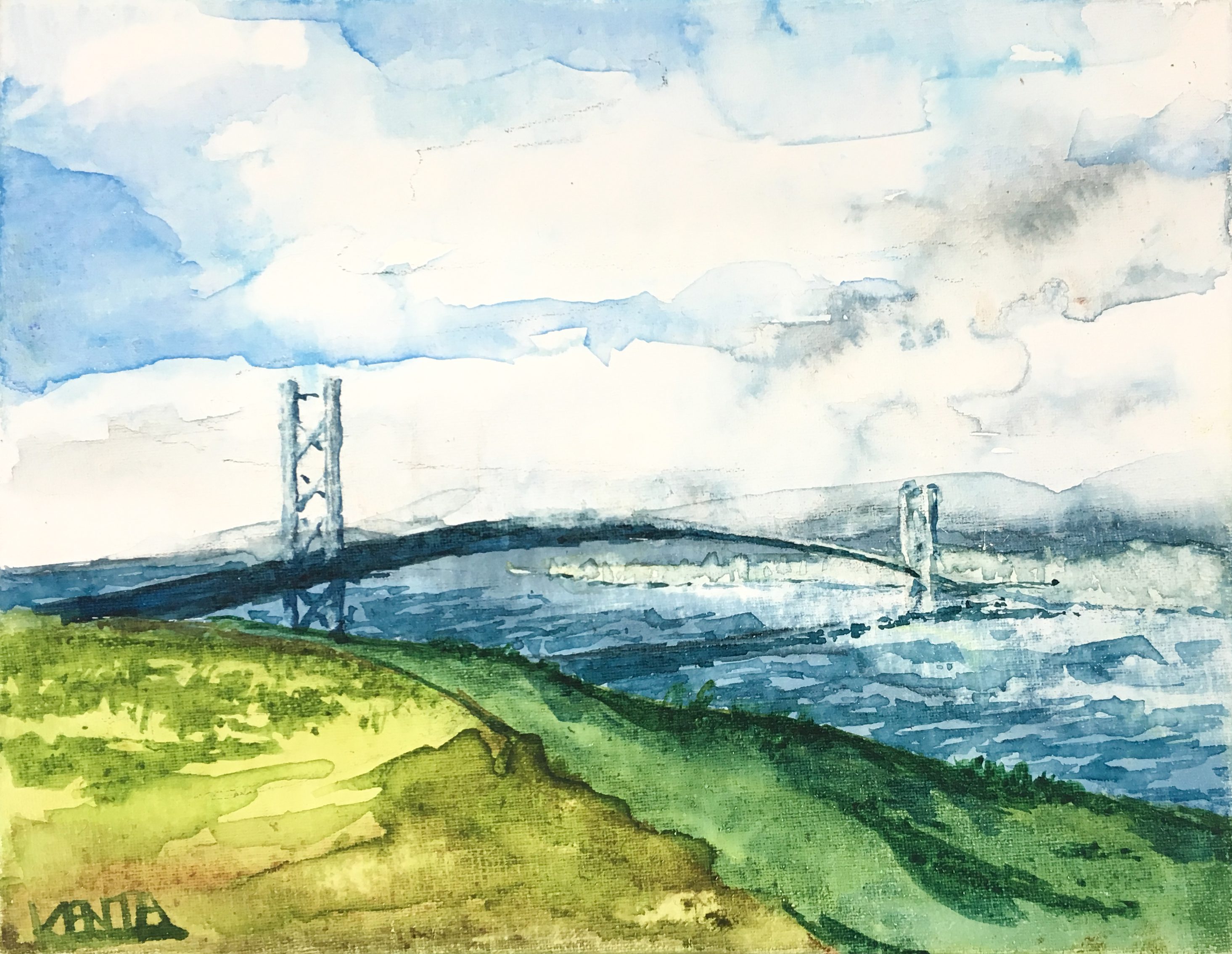 春の香り(水彩画) 0_9fe5f3c12ca4ca610ffd8457b1e5