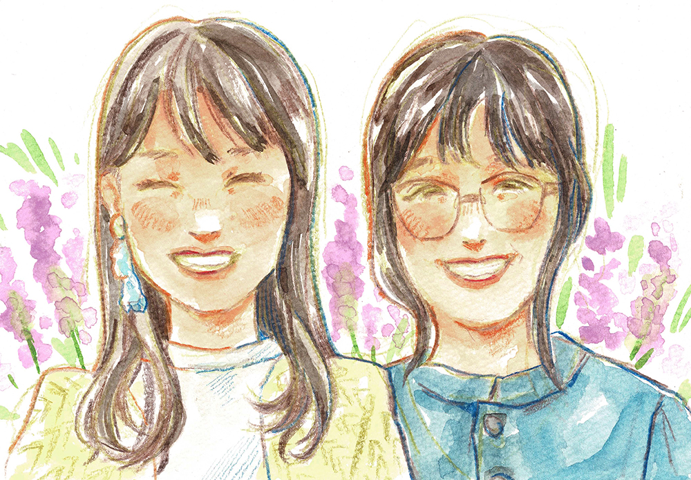 透明水彩で似顔絵（参考作品紹介） | ART NO WATAGE 絵画教室